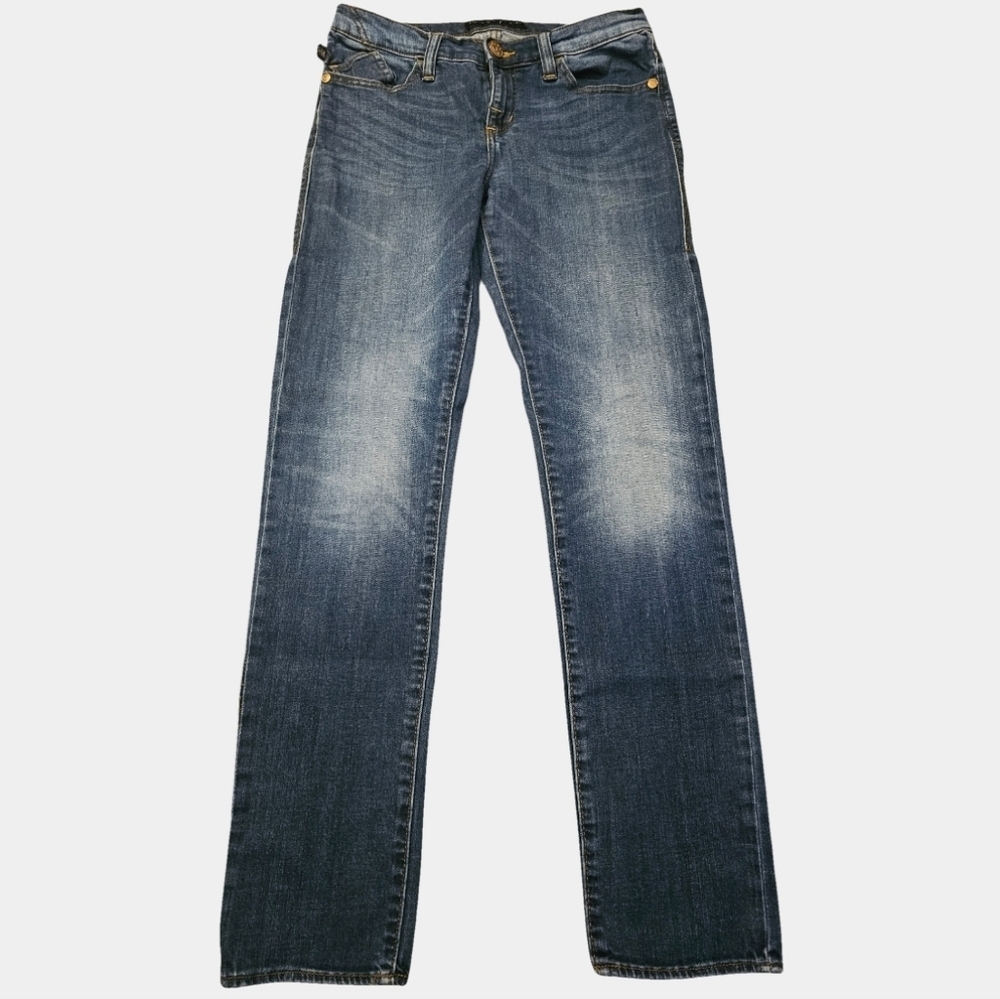 Rock & Republic Berlin Skinny Mid-Rise Medium Wash Jeans Size 8